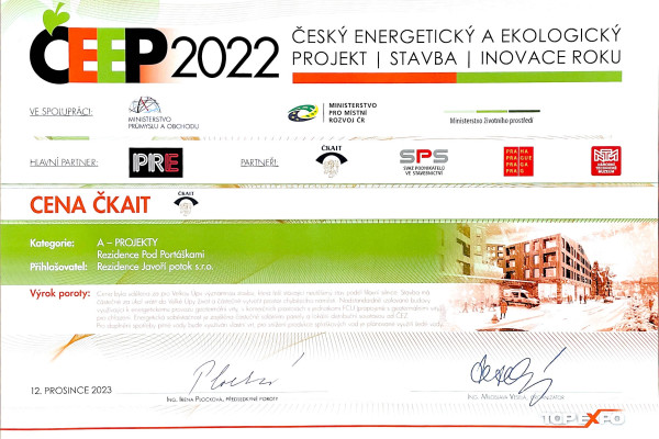 Cena ČEEP 2022